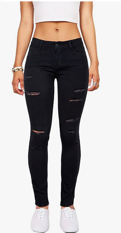 Womens ripped jeans